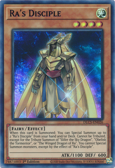 Ra's Disciple (Blue) [DLCS-EN026] Ultra Rare | Pegasus Games WI
