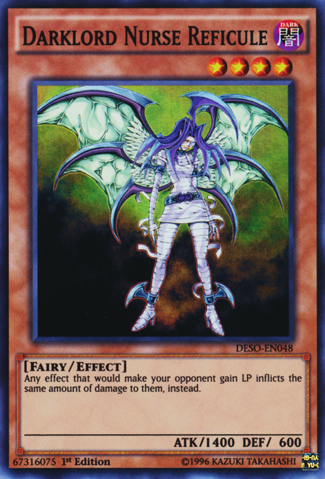 Darklord Nurse Reficule [DESO-EN048] Super Rare | Pegasus Games WI
