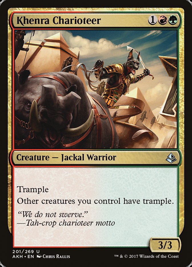 Khenra Charioteer [Amonkhet] | Pegasus Games WI