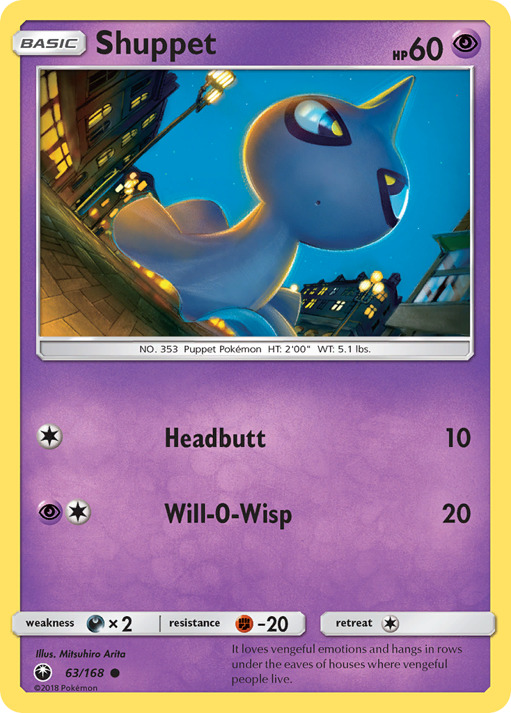 Shuppet (63/168) [Sun & Moon: Celestial Storm] | Pegasus Games WI