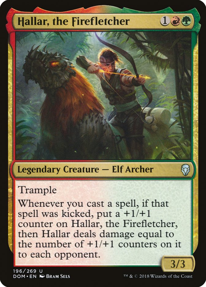 Hallar, the Firefletcher [Dominaria] | Pegasus Games WI