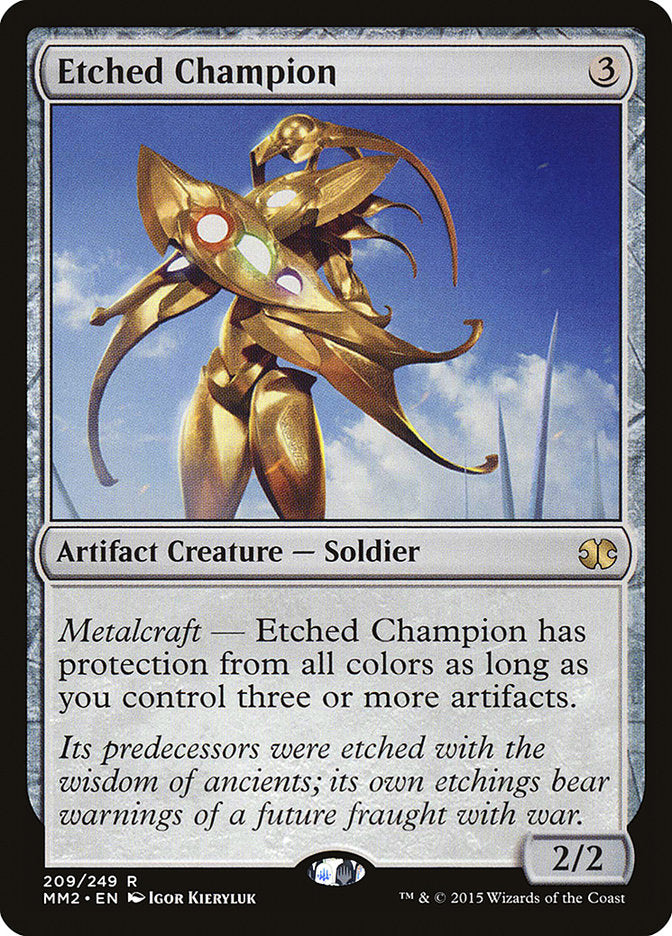 Etched Champion [Modern Masters 2015] | Pegasus Games WI