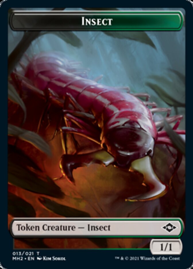 Clue (15) // Insect Double-Sided Token [Modern Horizons 2 Tokens] | Pegasus Games WI