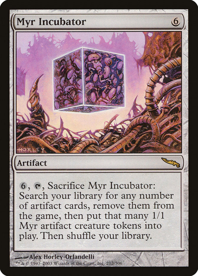 Myr Incubator [Mirrodin] | Pegasus Games WI