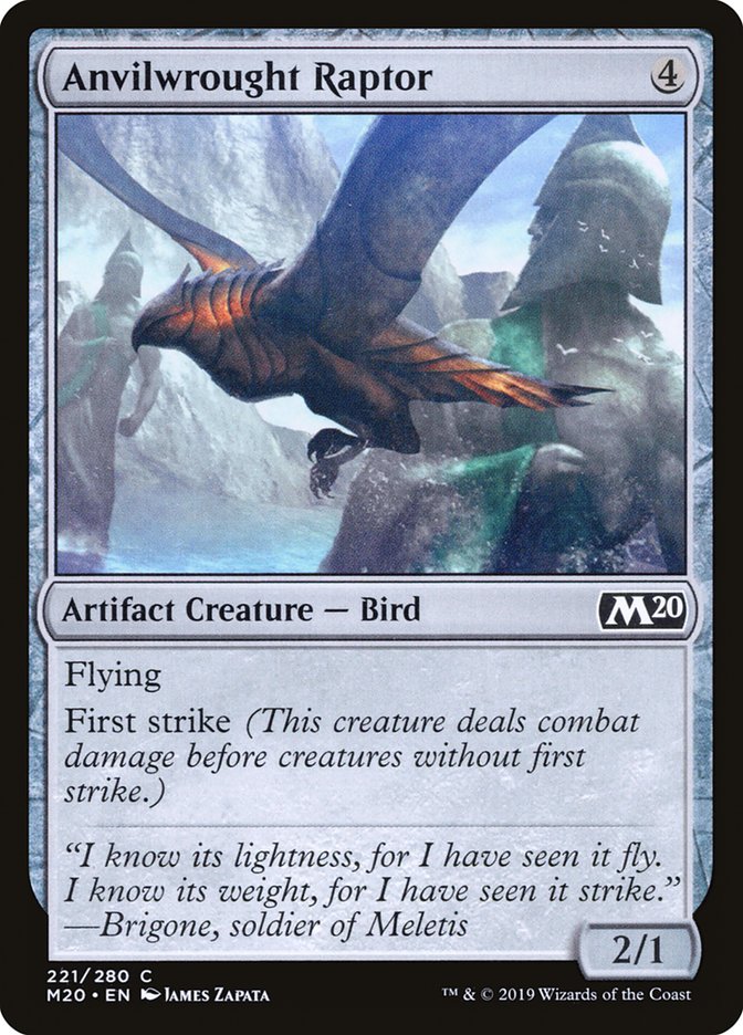 Anvilwrought Raptor [Core Set 2020] | Pegasus Games WI