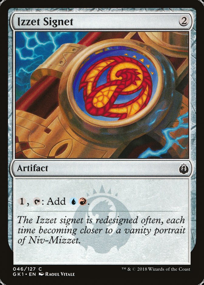 Izzet Signet [Guilds of Ravnica Guild Kit] | Pegasus Games WI