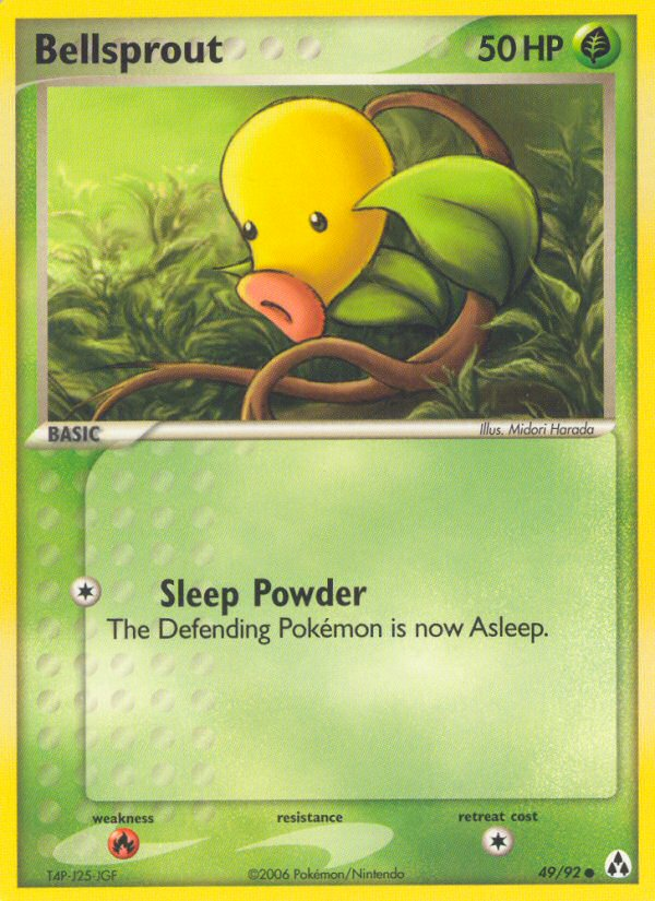 Bellsprout (49/92) [EX: Legend Maker] | Pegasus Games WI