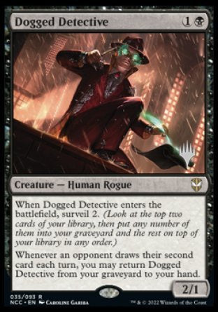 Dogged Detective (Promo Pack) [Streets of New Capenna Commander Promos] | Pegasus Games WI