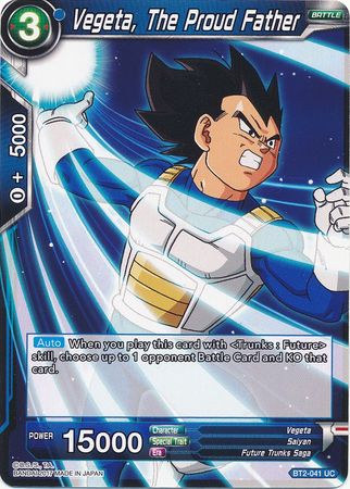 Vegeta, The Proud Father [BT2-041] | Pegasus Games WI