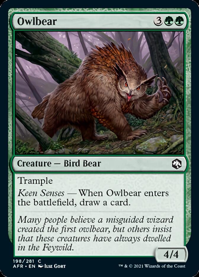 Owlbear [Dungeons & Dragons: Adventures in the Forgotten Realms] | Pegasus Games WI