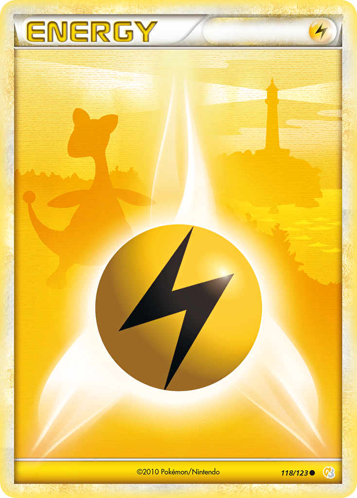Lightning Energy (118/123) [HeartGold & SoulSilver: Base Set] | Pegasus Games WI