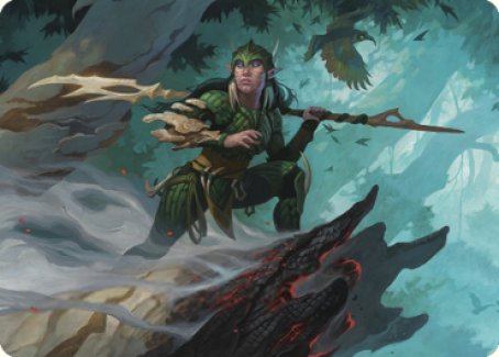 Gwenna, Eyes of Gaea Art Card [The Brothers' War Art Series] | Pegasus Games WI
