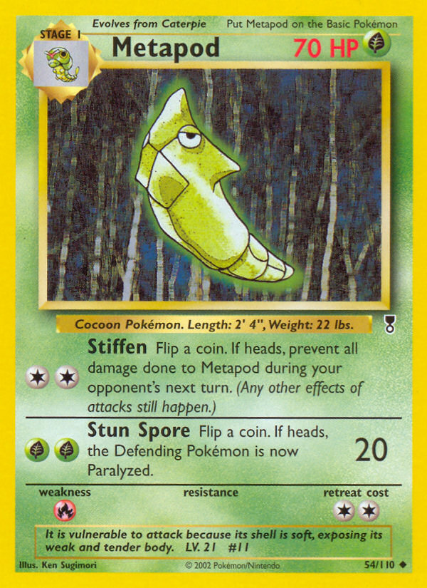 Metapod (54/110) [Legendary Collection] | Pegasus Games WI