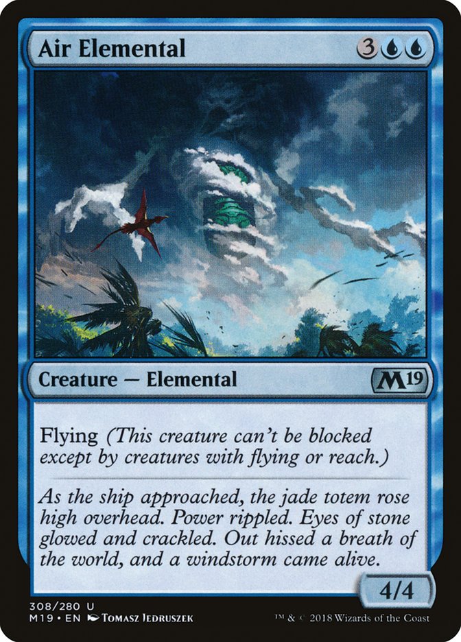 Air Elemental [Core Set 2019] | Pegasus Games WI