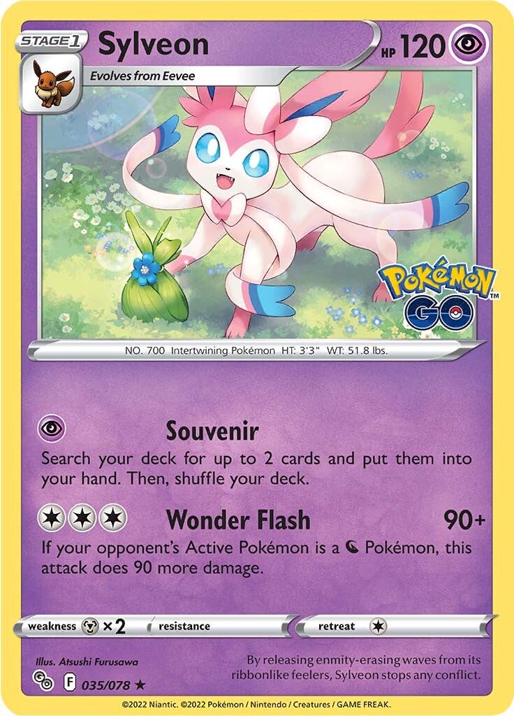 Sylveon (035/078) [Pokémon GO] | Pegasus Games WI