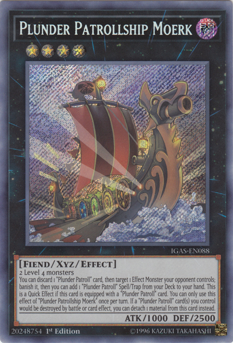 Plunder Patrollship Moerk [IGAS-EN088] Secret Rare | Pegasus Games WI