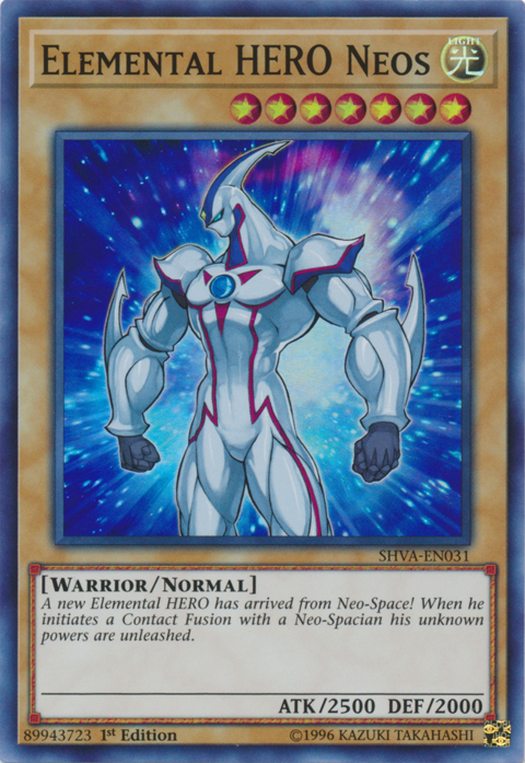 Elemental HERO Neos [SHVA-EN031] Super Rare | Pegasus Games WI