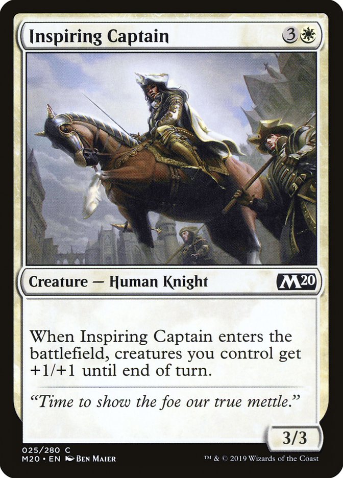 Inspiring Captain [Core Set 2020] | Pegasus Games WI
