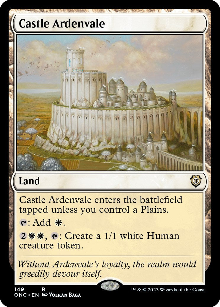 Castle Ardenvale [Phyrexia: All Will Be One Commander] | Pegasus Games WI
