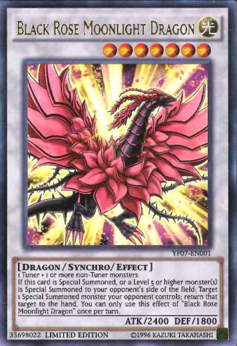 Black Rose Moonlight Dragon [YF07-EN001] Ultra Rare | Pegasus Games WI