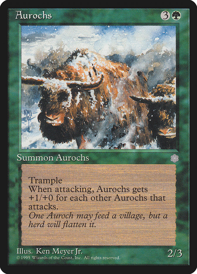 Aurochs [Ice Age] | Pegasus Games WI