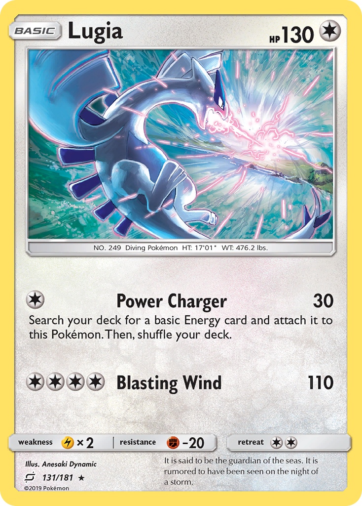 Lugia (131/181) [Sun & Moon: Team Up] | Pegasus Games WI