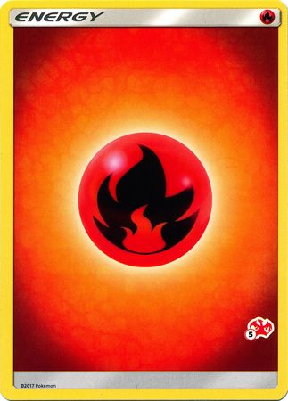 Fire Energy (Charizard Stamp #5) [Battle Academy 2020] | Pegasus Games WI