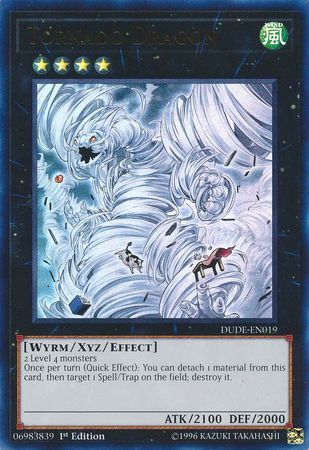 Tornado Dragon [DUDE-EN019] Ultra Rare | Pegasus Games WI