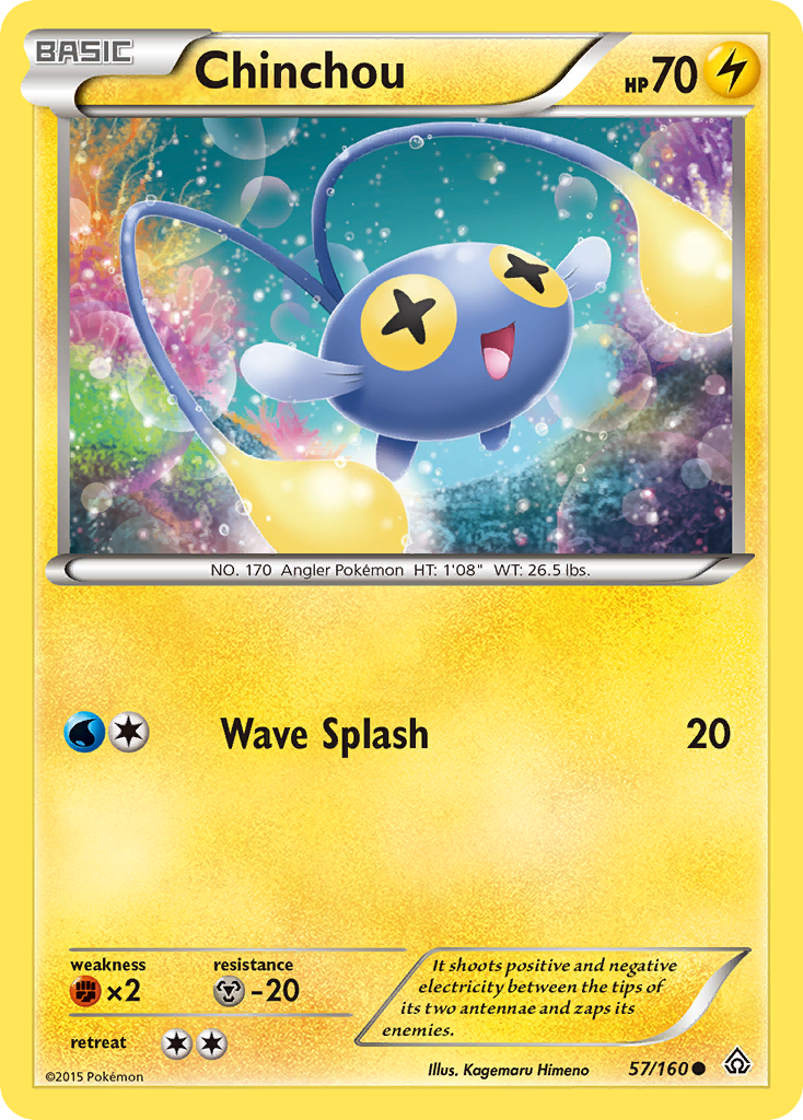 Chinchou (57/160) [XY: Primal Clash] | Pegasus Games WI