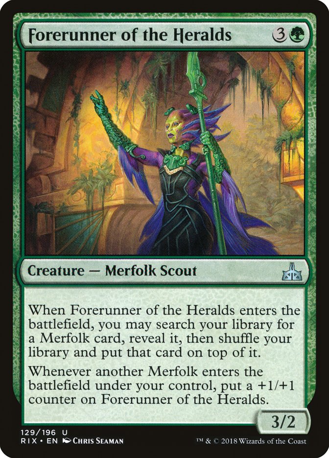 Forerunner of the Heralds [Rivals of Ixalan] | Pegasus Games WI