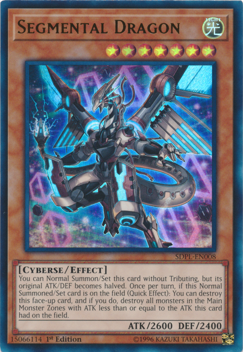 Segmental Dragon [SDPL-EN008] Ultra Rare | Pegasus Games WI