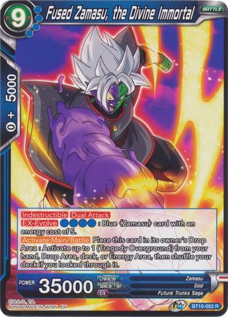 Fused Zamasu, the Divine Immortal (BT10-052) [Rise of the Unison Warrior 2nd Edition] | Pegasus Games WI