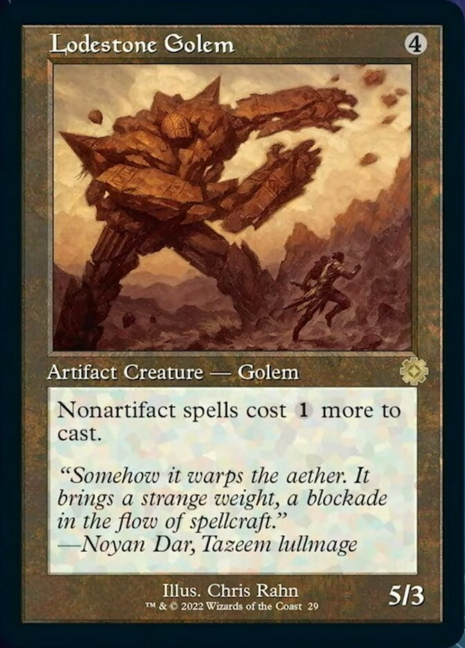 Lodestone Golem (Retro) [The Brothers' War Retro Artifacts] | Pegasus Games WI
