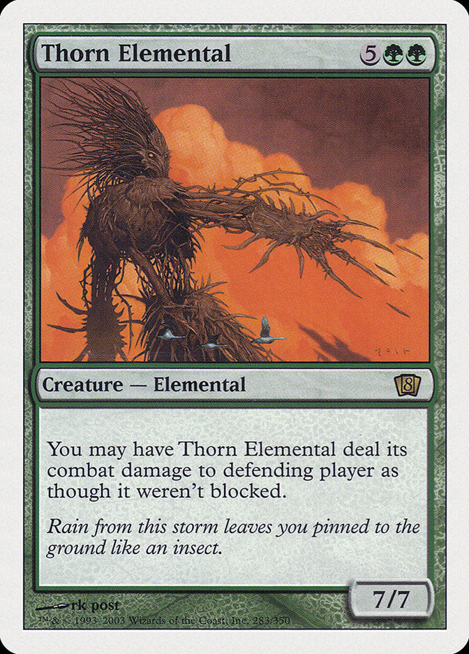Thorn Elemental [Eighth Edition] | Pegasus Games WI