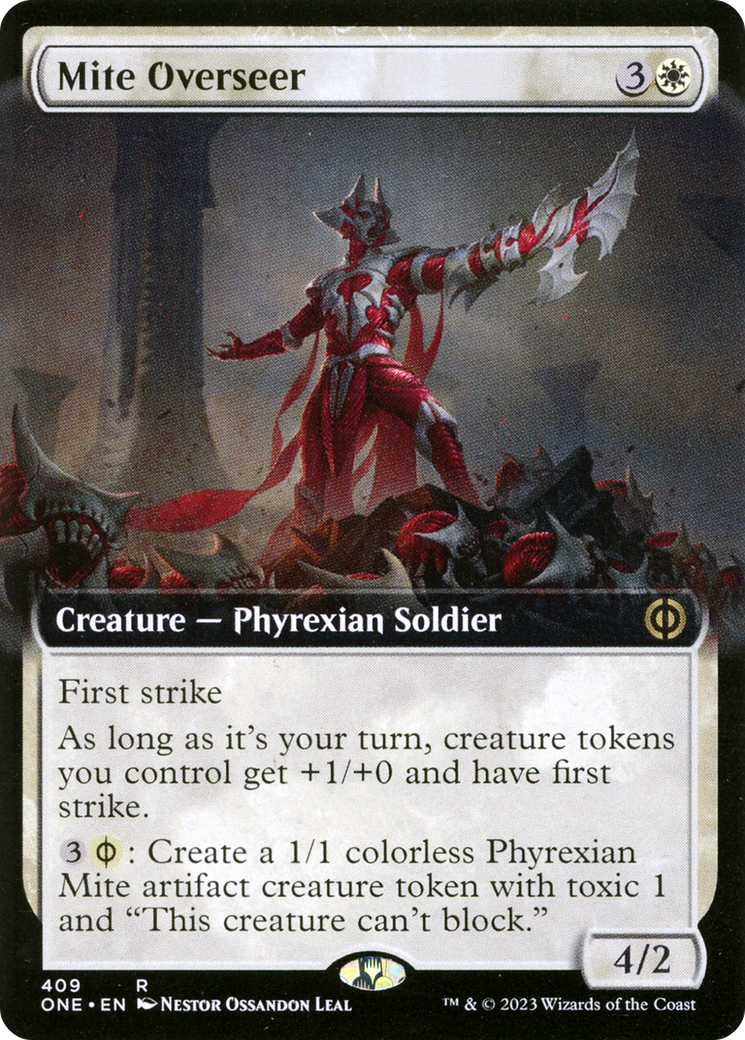 Mite Overseer (Extended Art) [Phyrexia: All Will Be One] | Pegasus Games WI