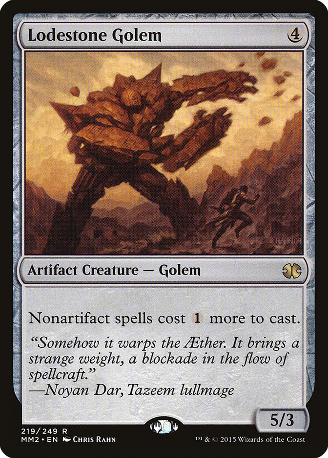 Lodestone Golem [Modern Masters 2015] | Pegasus Games WI