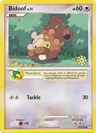 Bidoof (73/123) [Countdown Calendar Promos] | Pegasus Games WI