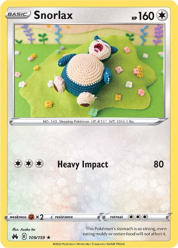 Snorlax (109/159) [Sword & Shield: Crown Zenith] | Pegasus Games WI