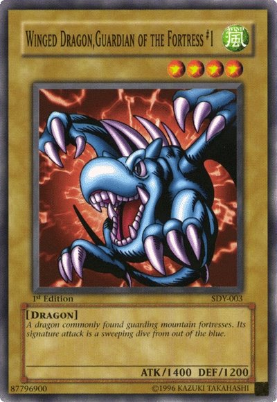 Winged Dragon, Guardian of the Fortress #1 [SDY-003] Common | Pegasus Games WI