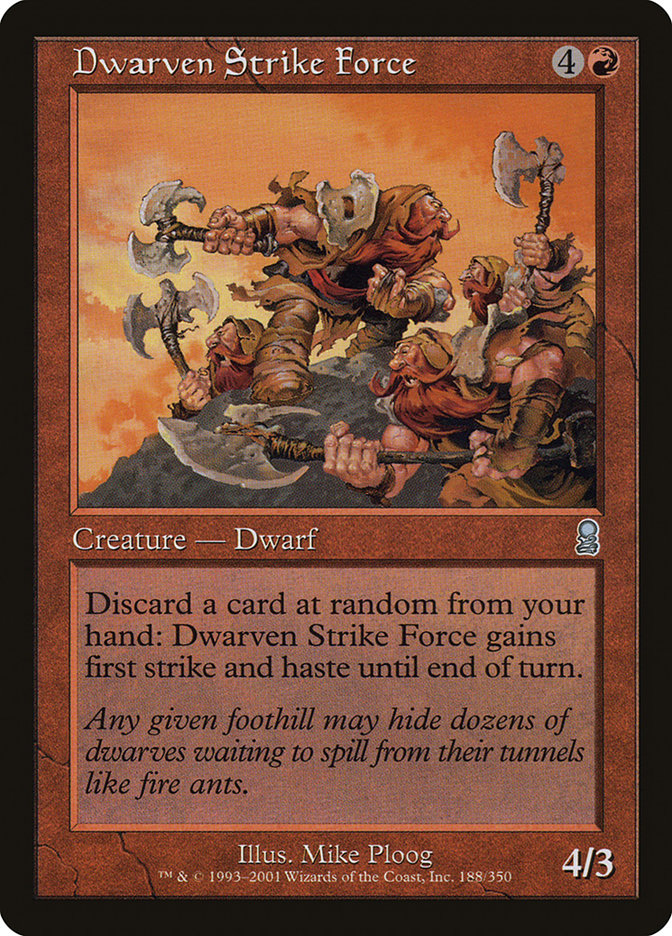 Dwarven Strike Force [Odyssey] | Pegasus Games WI