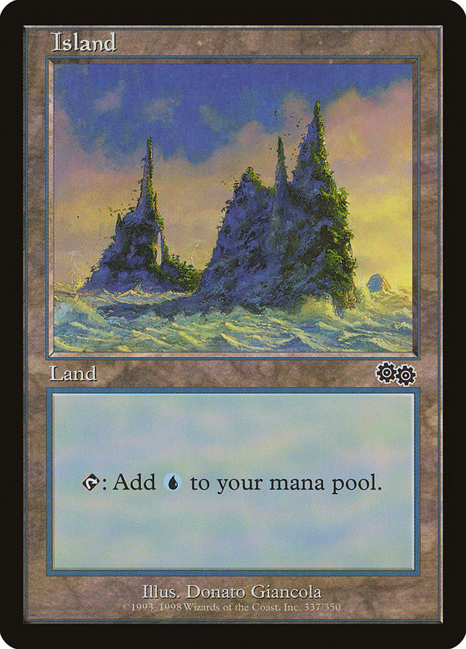 Island (337) [Urza's Saga] | Pegasus Games WI