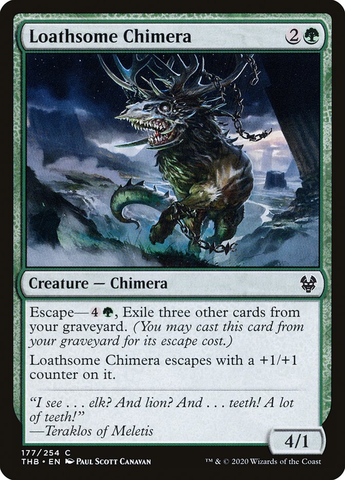 Loathsome Chimera [Theros Beyond Death] | Pegasus Games WI