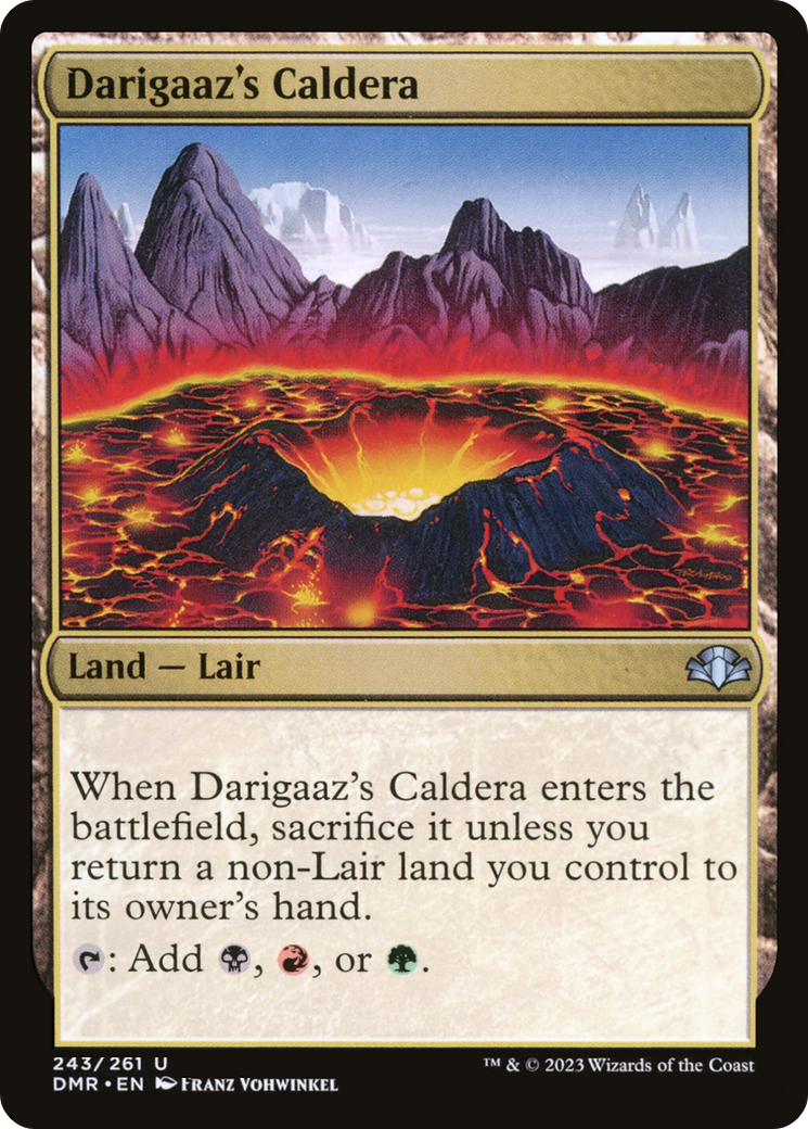 Darigaaz's Caldera [Dominaria Remastered] | Pegasus Games WI