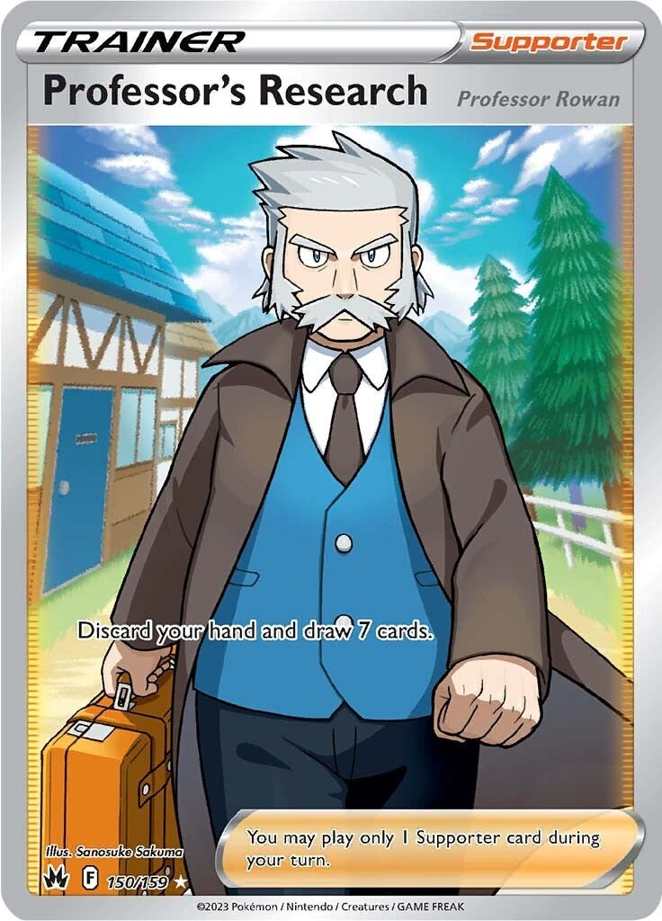 Professor's Research (150/159) (Full Art) [Sword & Shield: Crown Zenith] | Pegasus Games WI