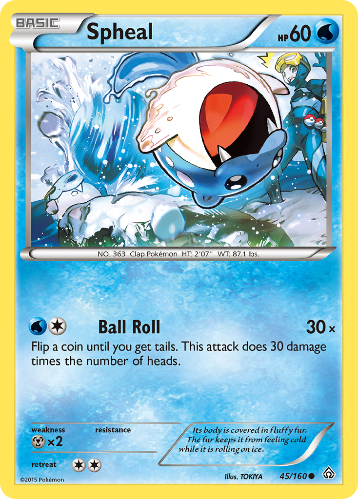 Spheal (45/160) [XY: Primal Clash] | Pegasus Games WI