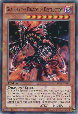 Gandora the Dragon of Destruction [SP13-EN041] Starfoil Rare | Pegasus Games WI