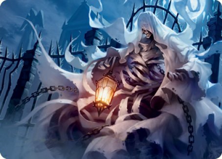 Cemetery Illuminator Art Card [Innistrad: Crimson Vow Art Series] | Pegasus Games WI