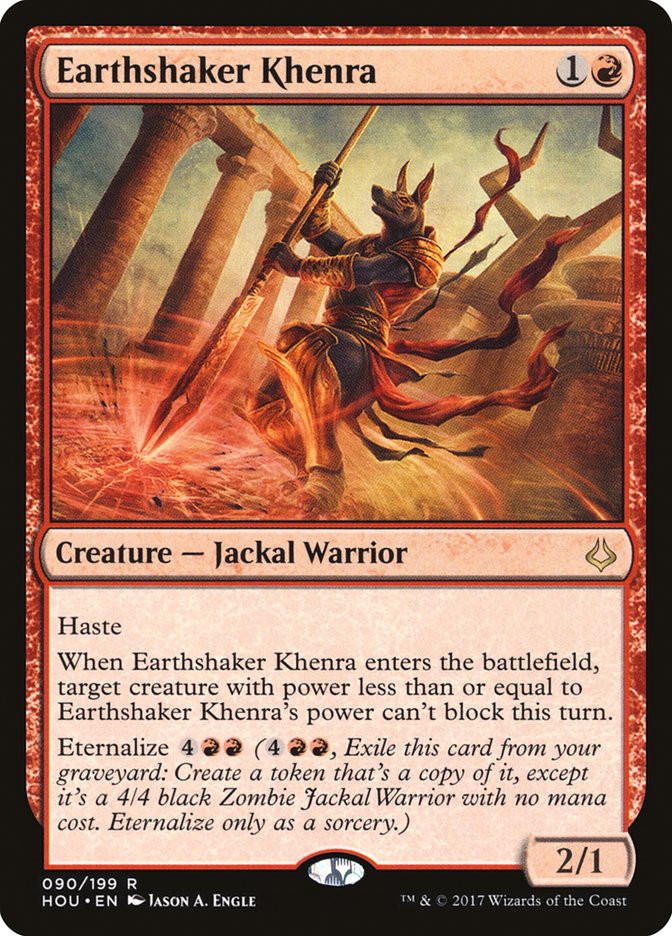 Earthshaker Khenra [Hour of Devastation] | Pegasus Games WI