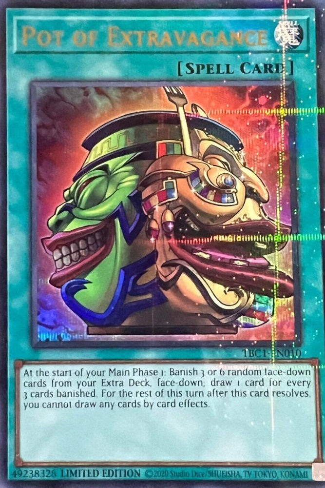Pot of Extravagance [TBC1-EN010] Ultra Rare | Pegasus Games WI
