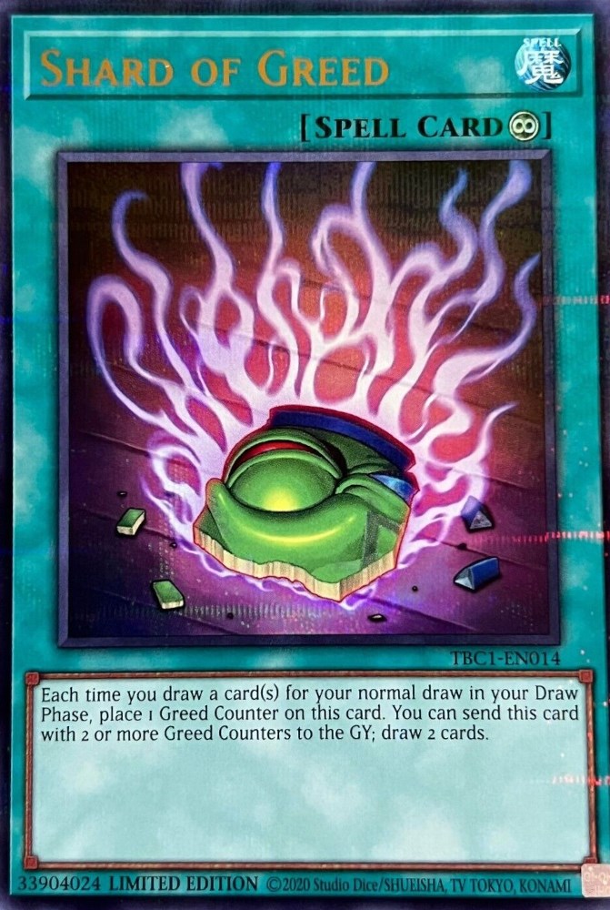 Shard of Greed [TBC1-EN014] Ultra Rare | Pegasus Games WI